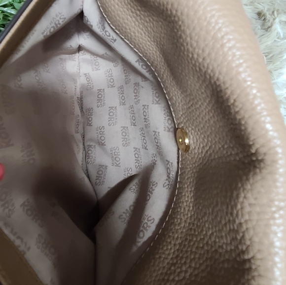 Michael Kors Suede Leather Shoulder Bag - Picture 8 of 9